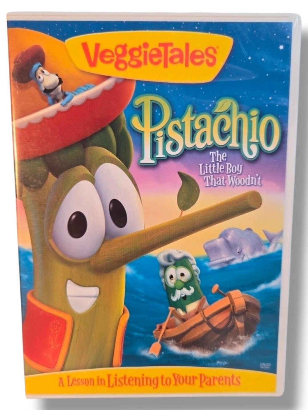 Veggietales Pistachio the Little Boy That Woodn't DVD